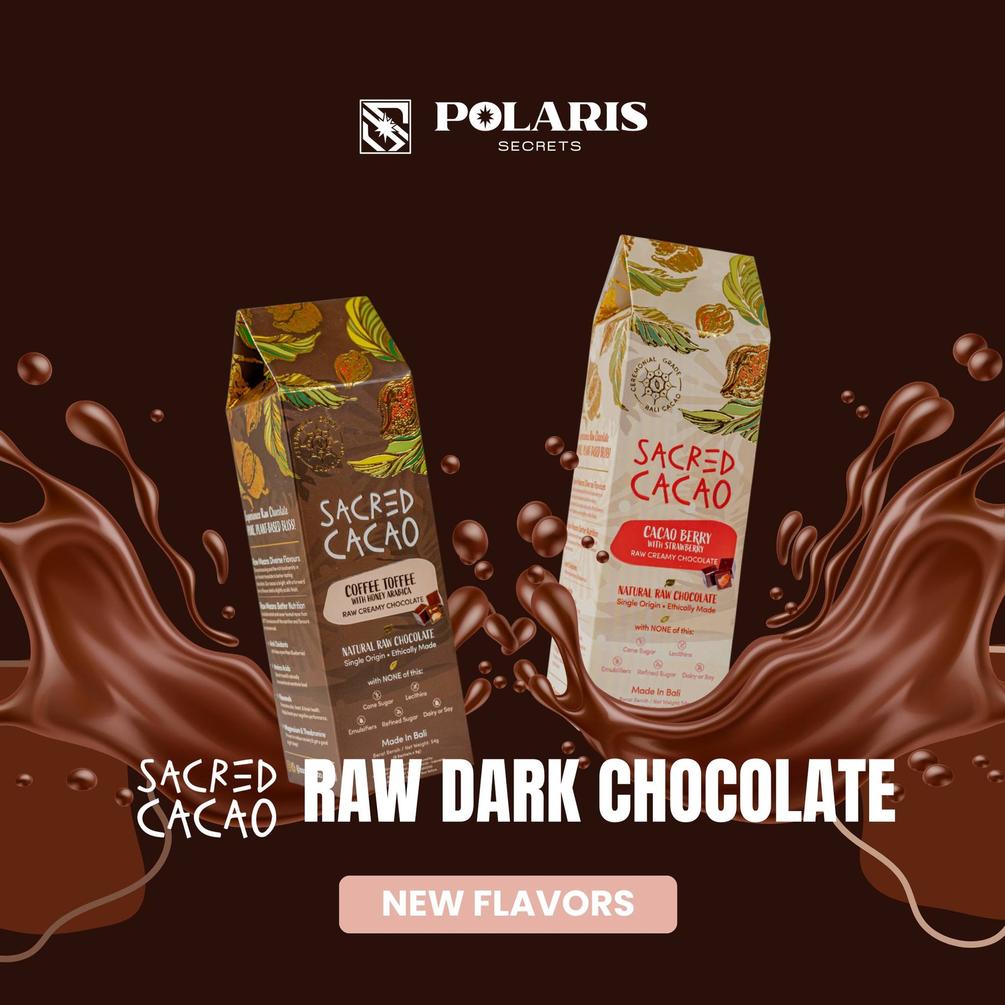 Sacred Cacao<strong>™ </strong><em>Real</em> Vegan Chocolates