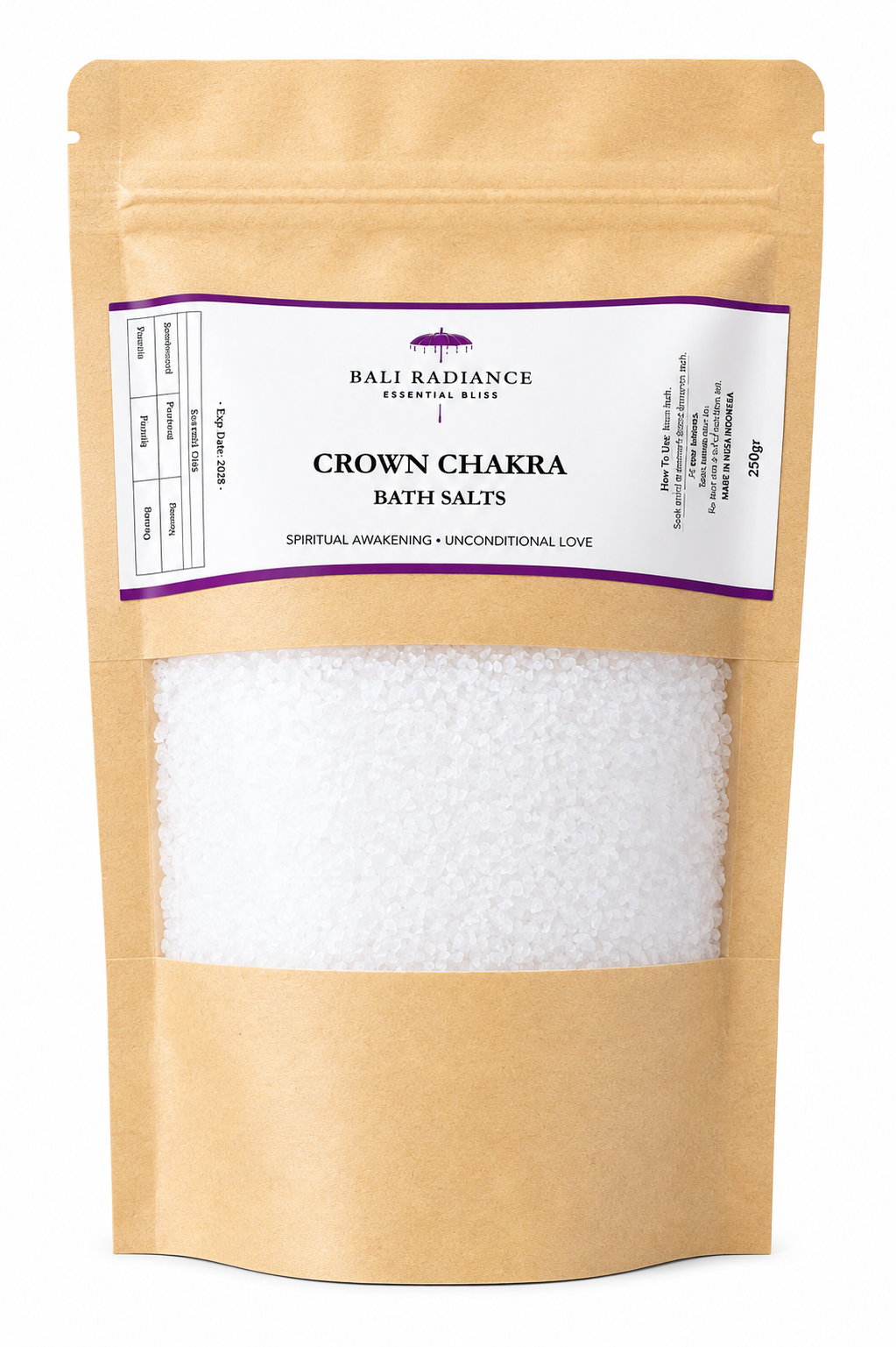 Chakra Bath Salt by Bali Radiance