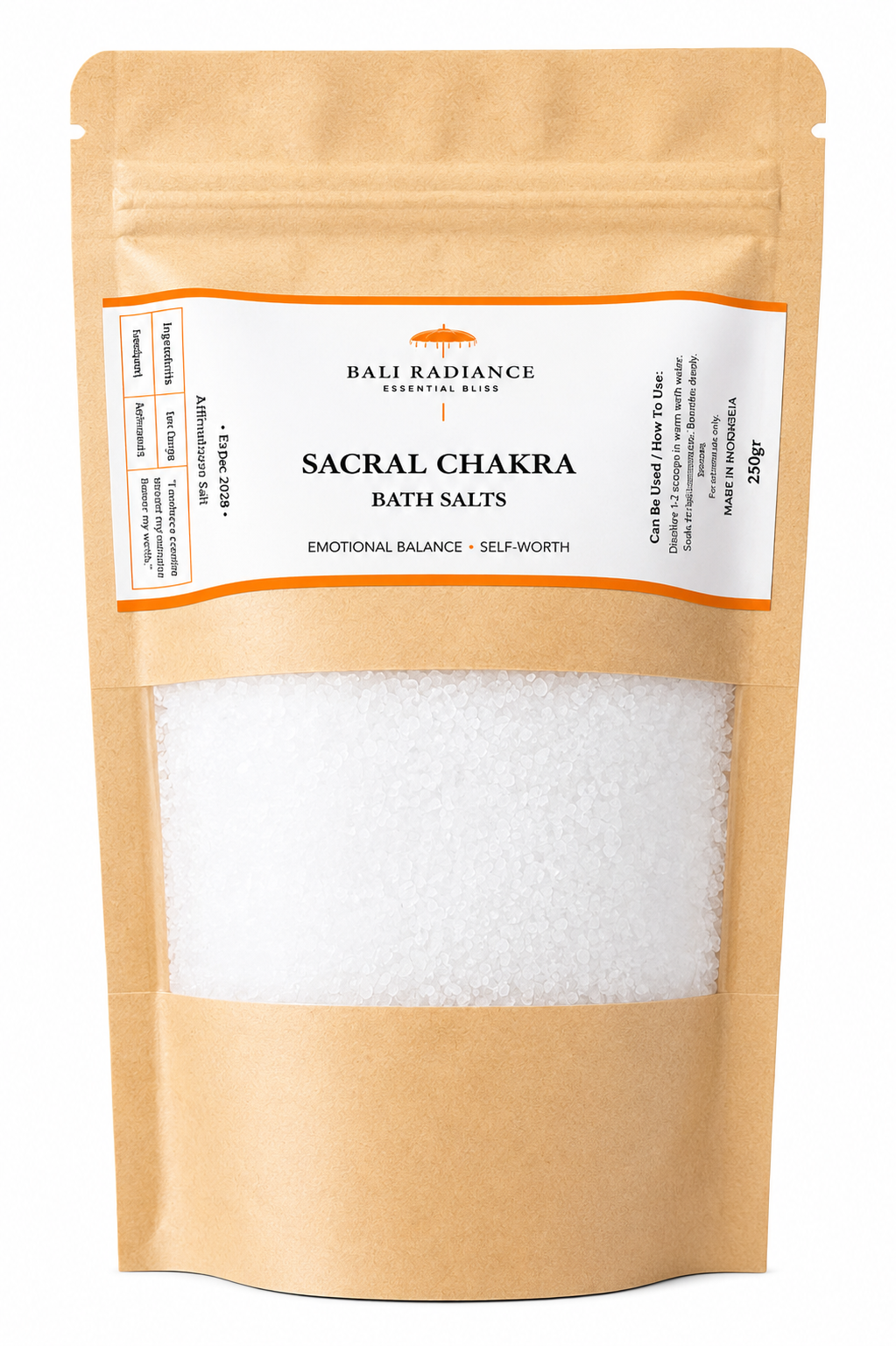 Chakra Bath Salt by Bali Radiance