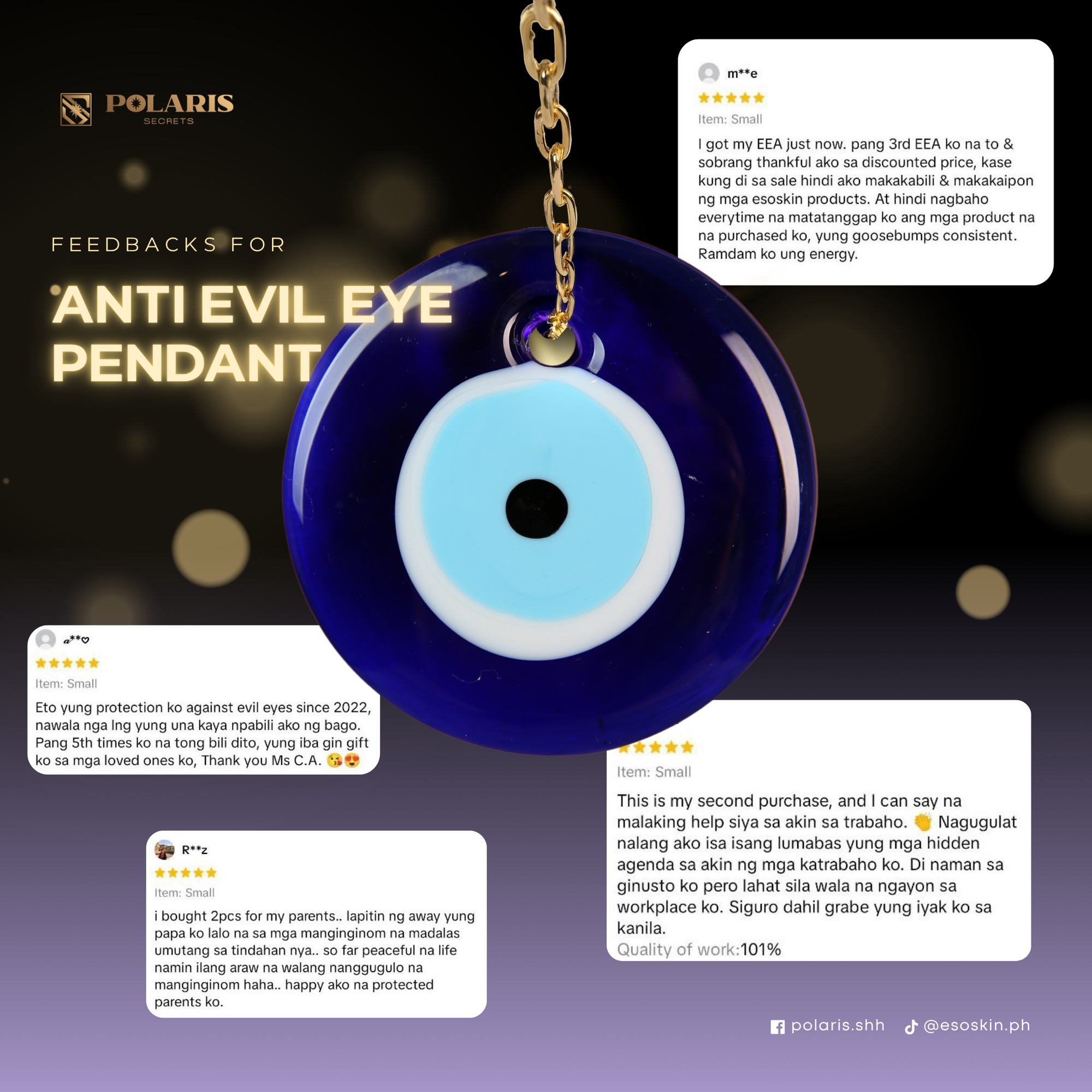 <em>Locally-sourced</em> Anti-Evil Eye Amulet